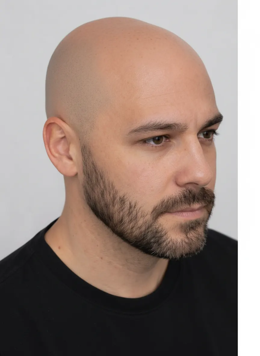 Before scalp micropigmentation for alopecia palm beach county wellington fl